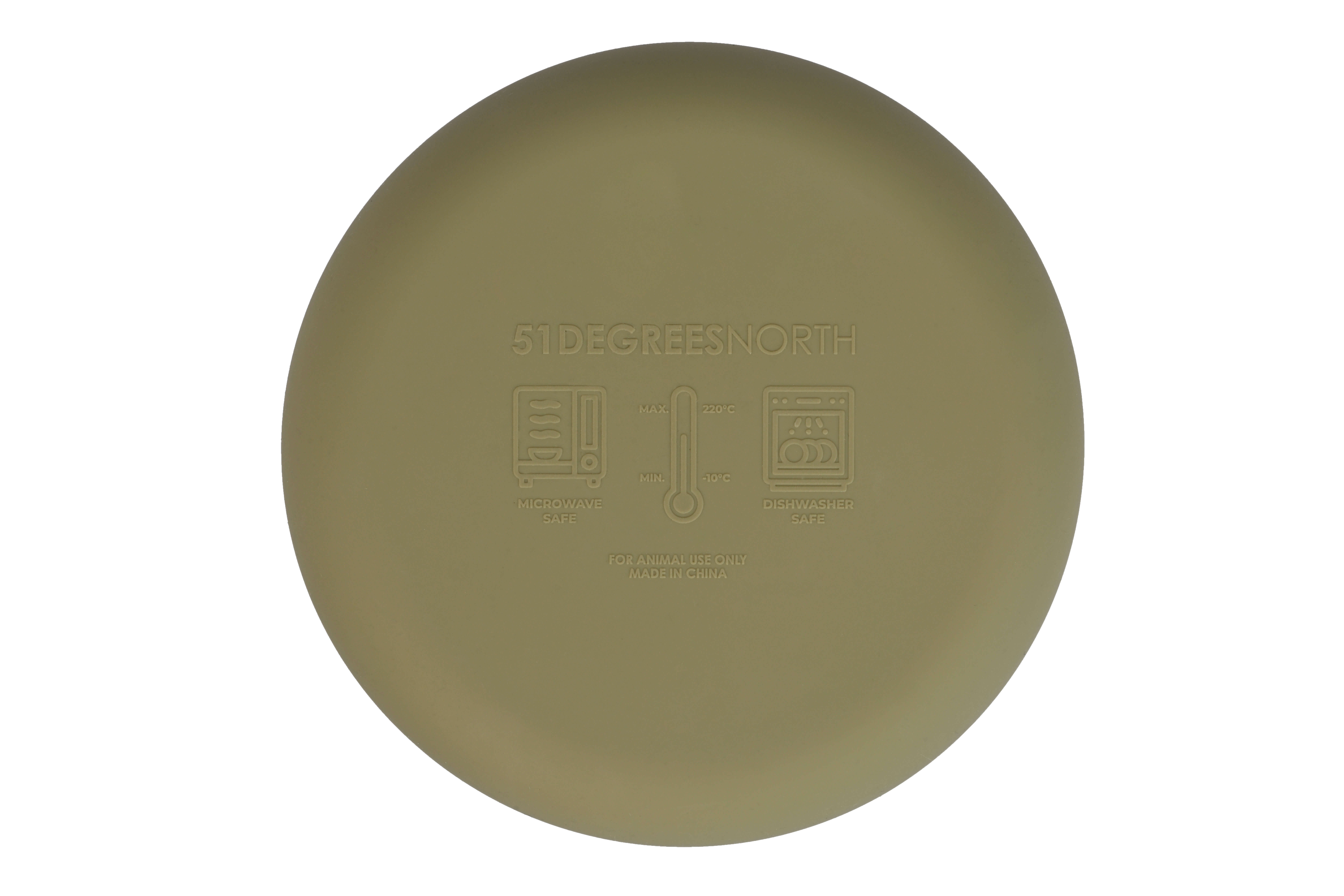 Classic Bowl - 700ml für Hunde - Farbe: Khaki
